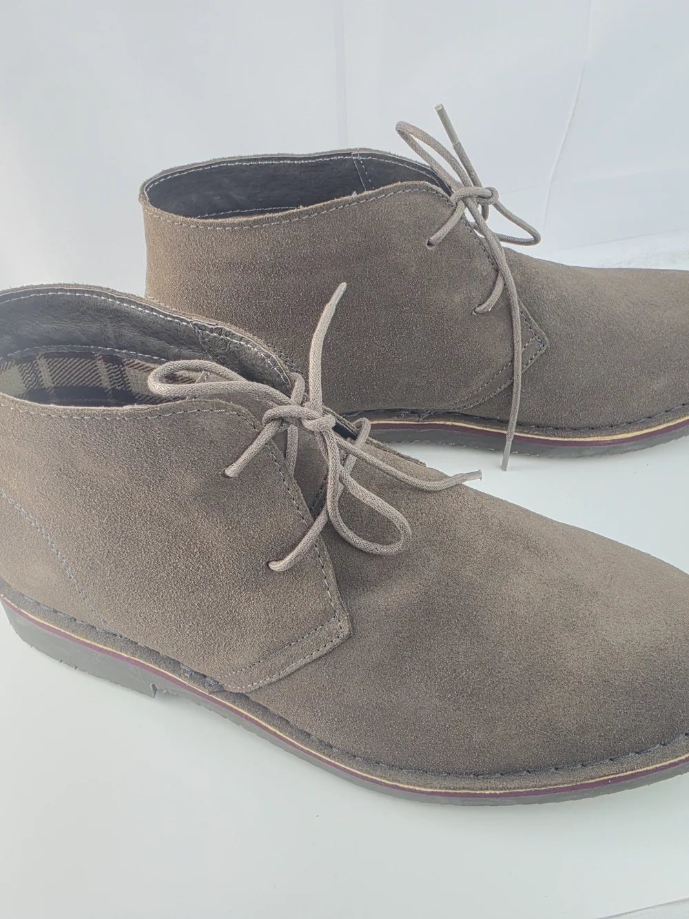 Propèt Men's Brown Suede Chukka Boots 10.5 XX 5E Wide
